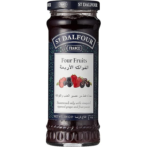 

st dalfour jam four fruits 284gr