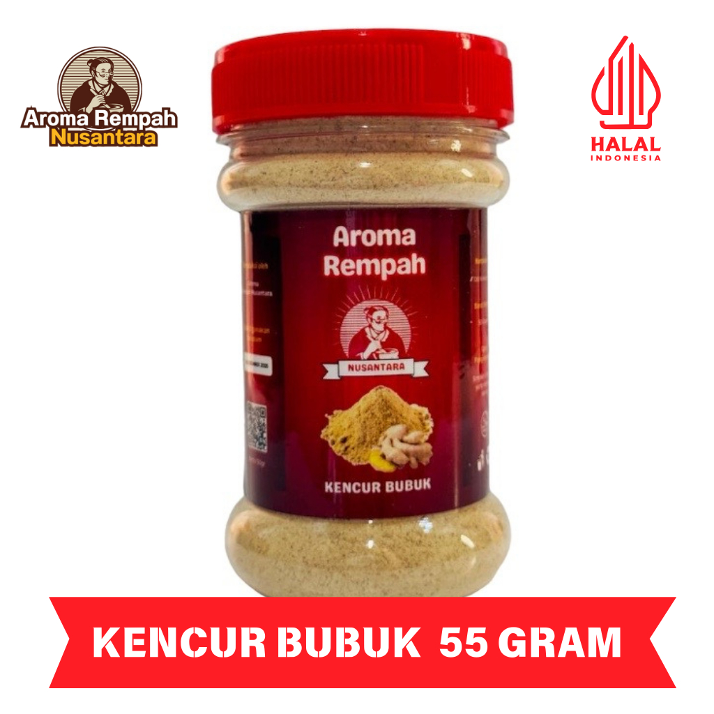 

Aroma Rempah Nusantara - Kencur Bubuk 55gr - Bumbu Masak Dapur Premium Murni