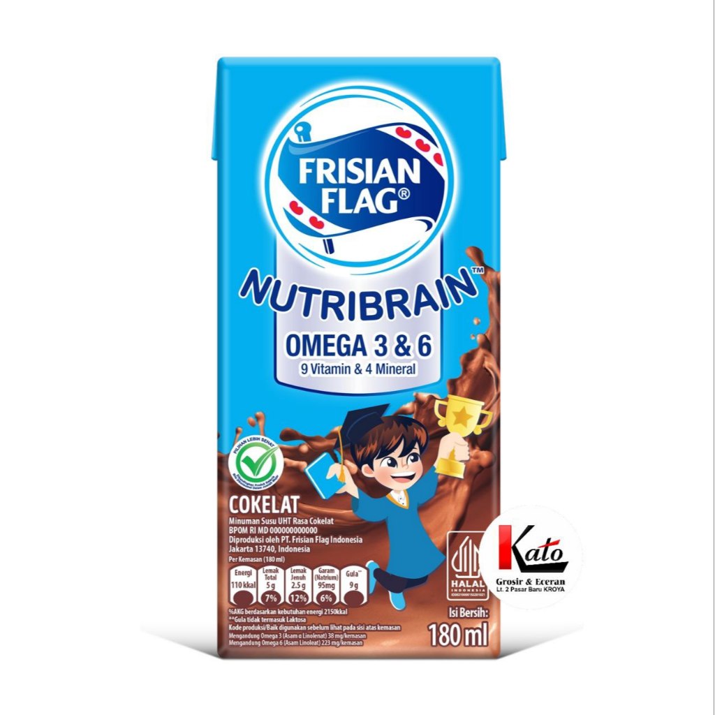 

Frisian Flag Omega Susu UHT Chocolate 180ml