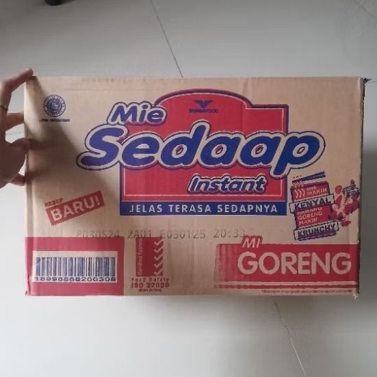 

Mie Sedaap mi instant mie goreng ( isi 40 ) per dus