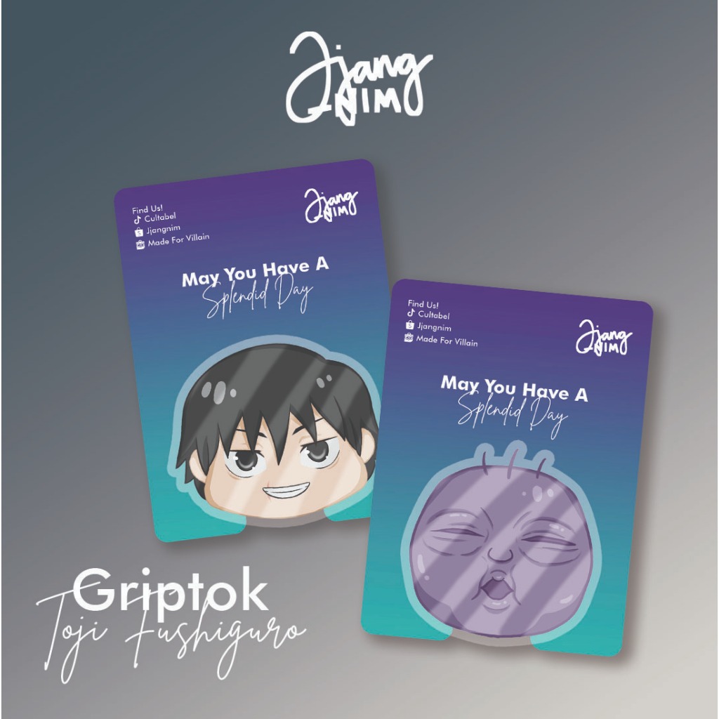 Griptok Popsocket Toji Fushiguro Jujutsu Kaisen