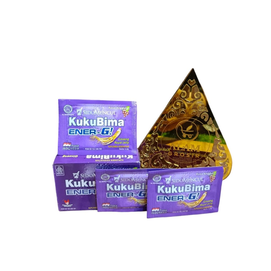 

KukuBima Ener-G 4,5gr Rasa Anggur isi 6 sachet