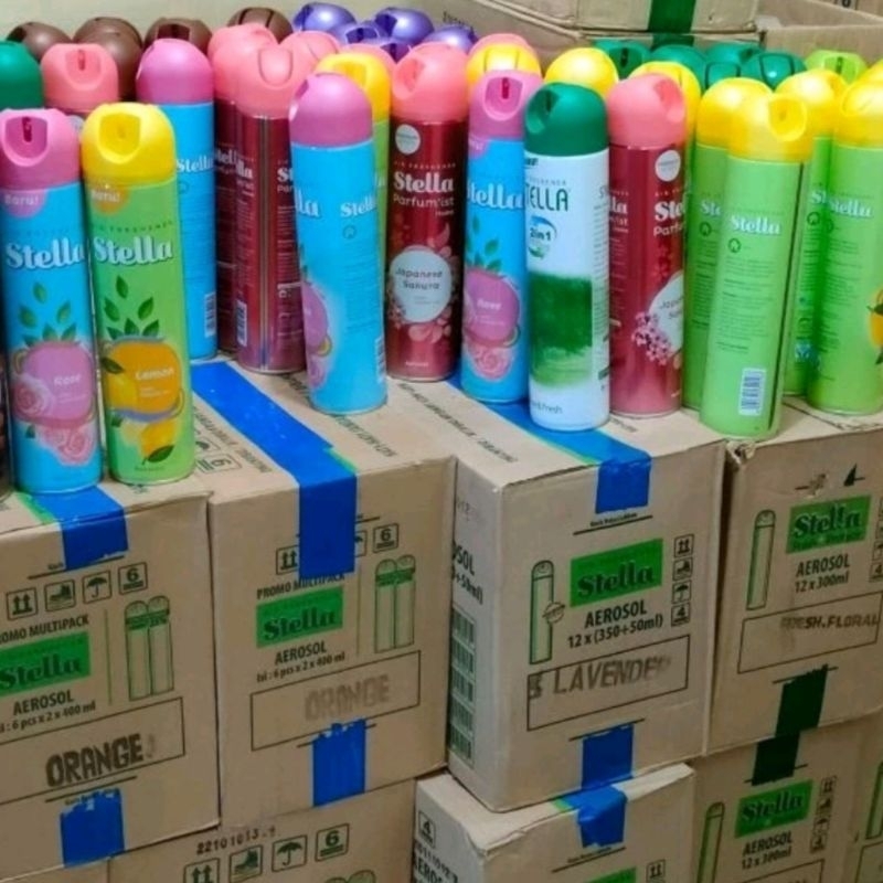 Pengharum Ruangan STELLA AEROSOL SPRAY 350ml Besar
