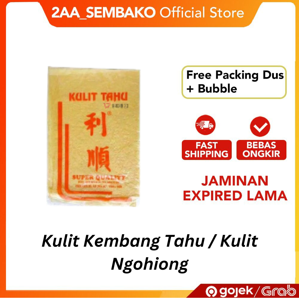 

Kulit Kembang Tahu / Kulit Ngohiong Sun Li 50 Gram