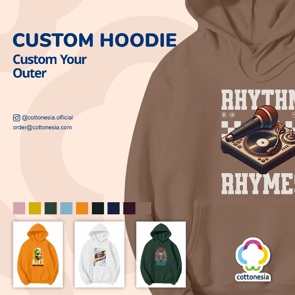 JAKET SWEATER HOODIE POLOS PRIA/WANITA BAHAN KATUN ADEM TERMURAH