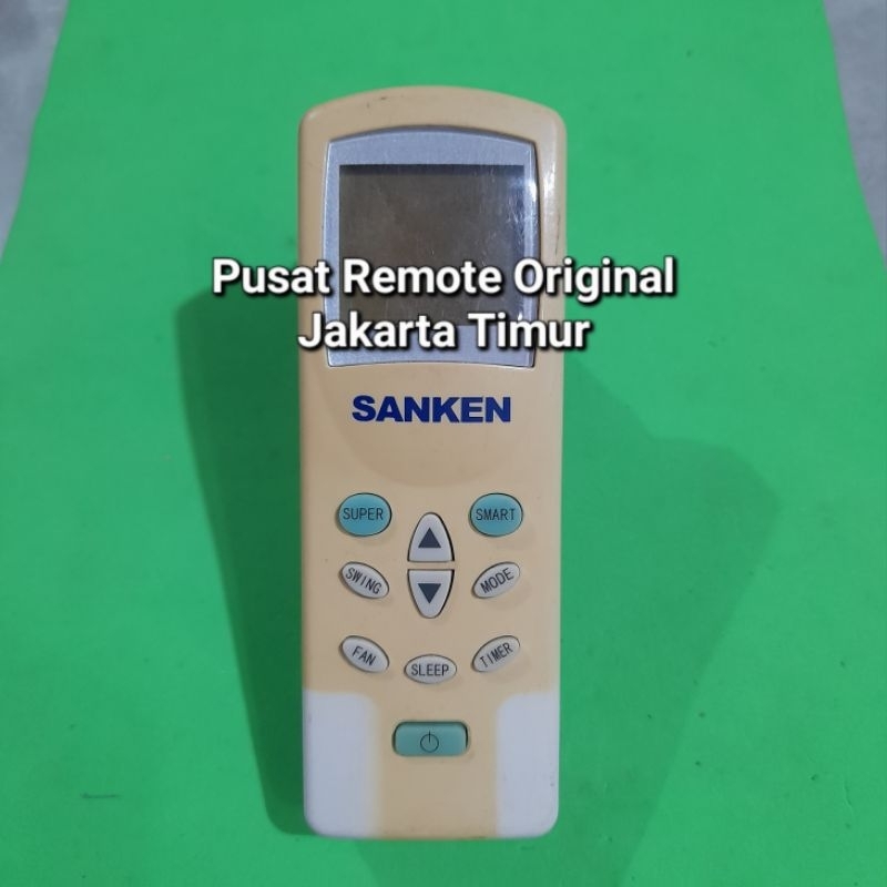 REMOTE REMOT AC SANKEN SUPER SMART ORIGINAL ASLI