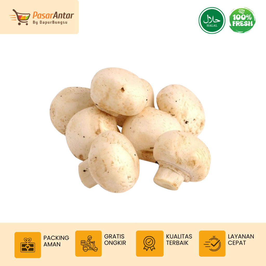 

Jamur Kancing Merang Segar Bandung