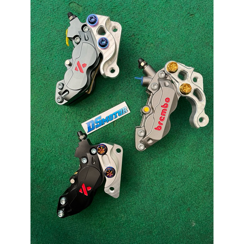 breket braket dudukan kaliper depan KTC brembo 4piston 4p big axial fizR jupiterZ jupiter Z Vega F1Z