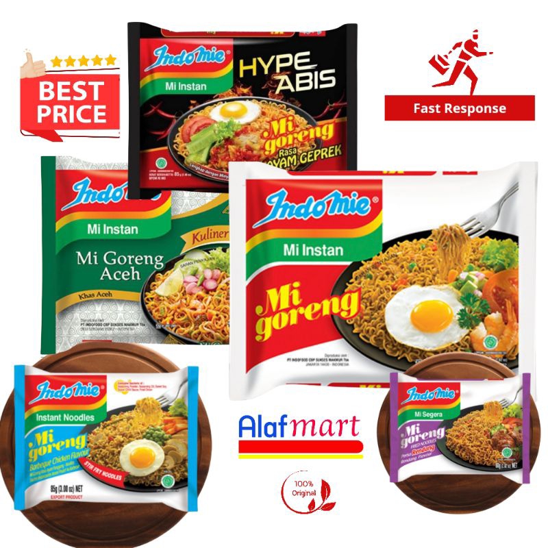 

Indomie goreng all varian aceh ayam bawang rendang