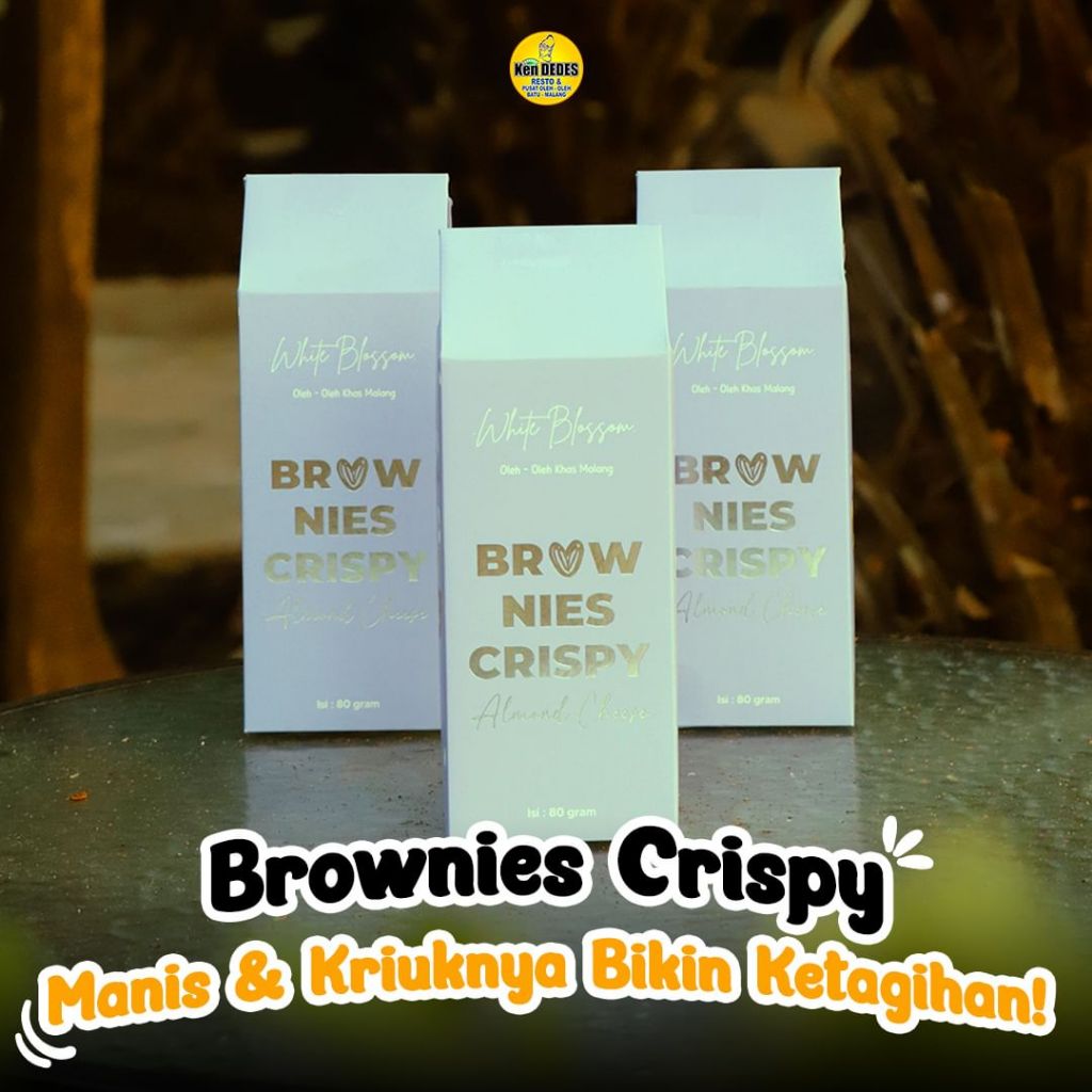 

Camilan Kue Kering Keripik Brownies Crispy Murah / Brownies Crispy Almond Cheese / Bronies Almond