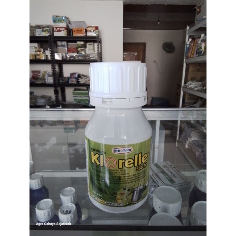 KLORELLE 585 EC 200 ML INSEKTISIDA PEMBASMI HAMA ULAT DAN KUTU SERANGGA setara Starban Sankill FOSTI