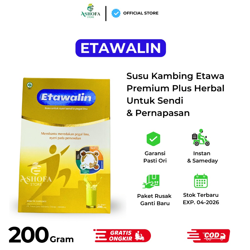 

Susu Kambing Etawa Etawalin Official Store Susu Etawalin Original Asli Herbal Nyeri Sendi