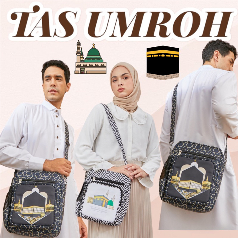 TAS UMROH / TAS UMRAH PRIA / TAS UMROH WANITA / SOUVENIR UMROH / TAS HAJI / TAS UMROH LAKI LAKI