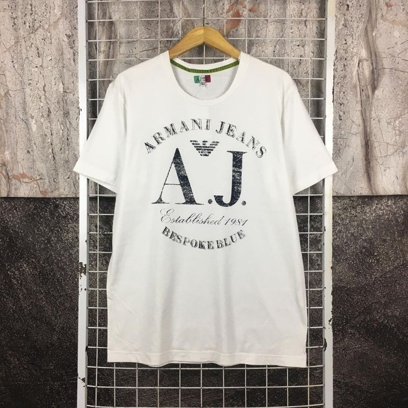 Kaos Armani Original Second Size XL . SDA 05152 Second Bekas Preloved