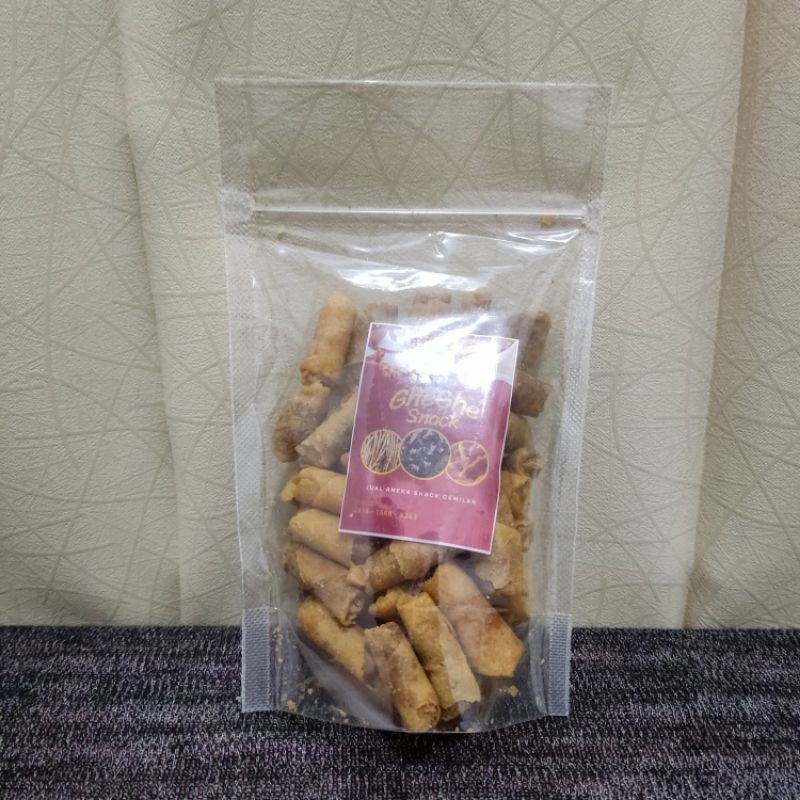 

SUMPIA UDANG 200 GR | SNACK CAMILAN KERIPIK ECERAN