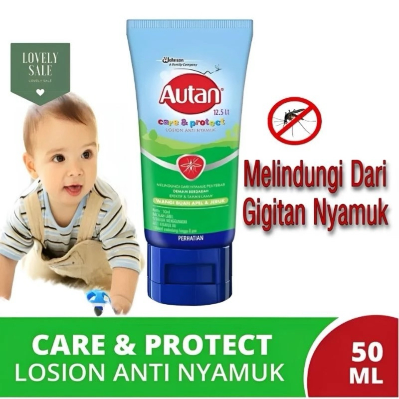 Autan Anti Nyamuk Lotion Bayi Anak Dewasa Perlindungan Gigitan Serangga Aroma Buah Bunga Pagi Siang 