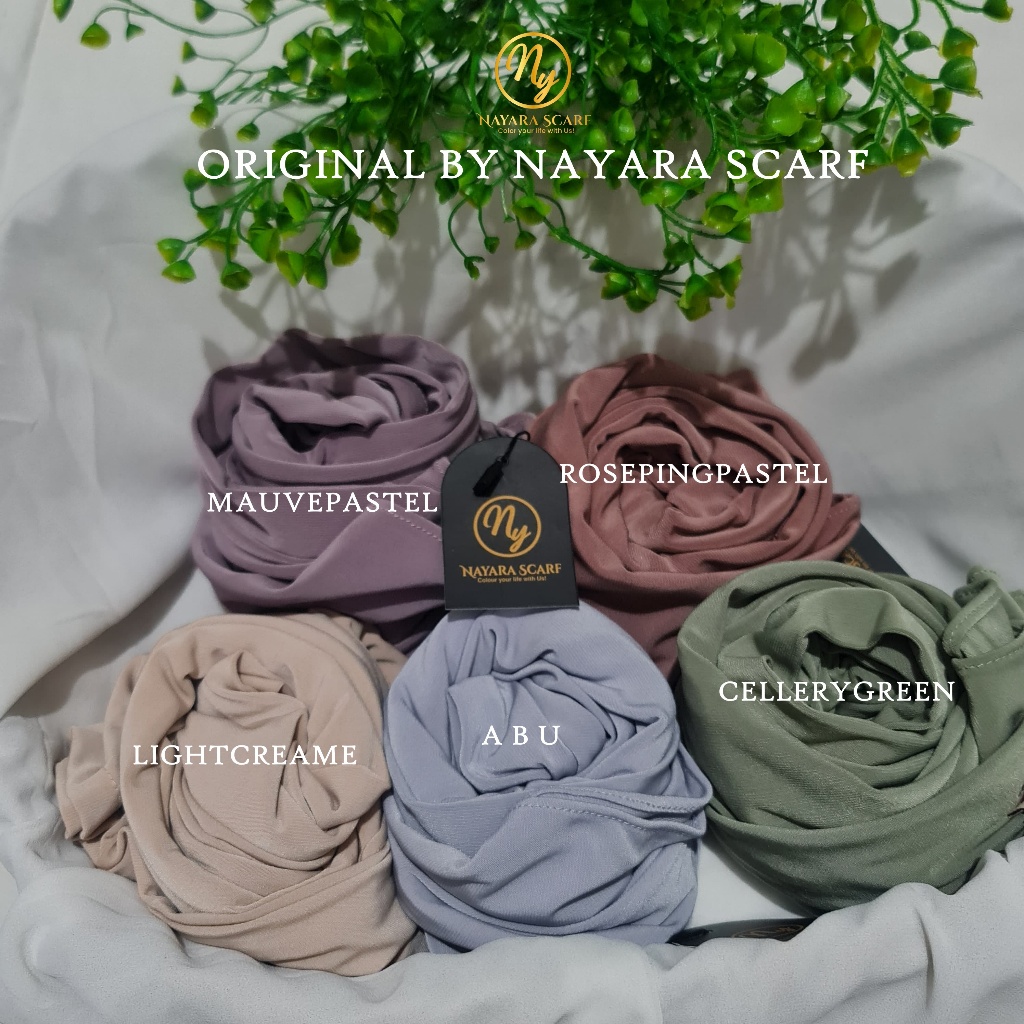 Hijab Bergo Sport Non Pet By Nayara Scarf I Jilbab Sport Instan Nayara Scarf