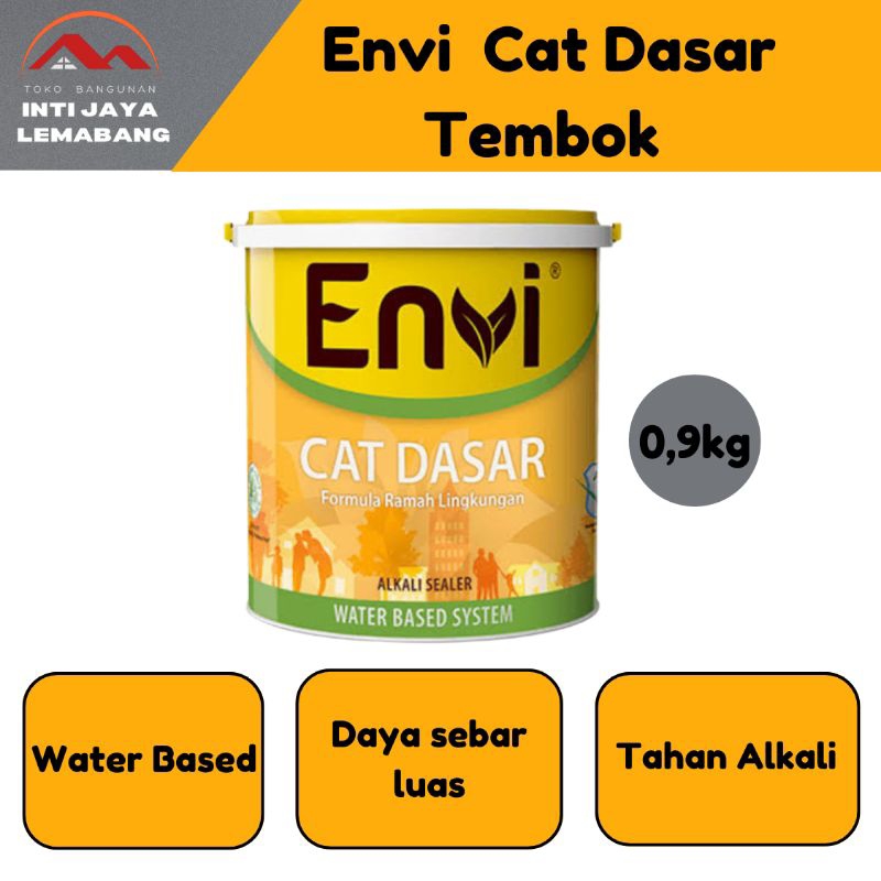 Envi Cat Dasar Tembok Putih 0,9kg