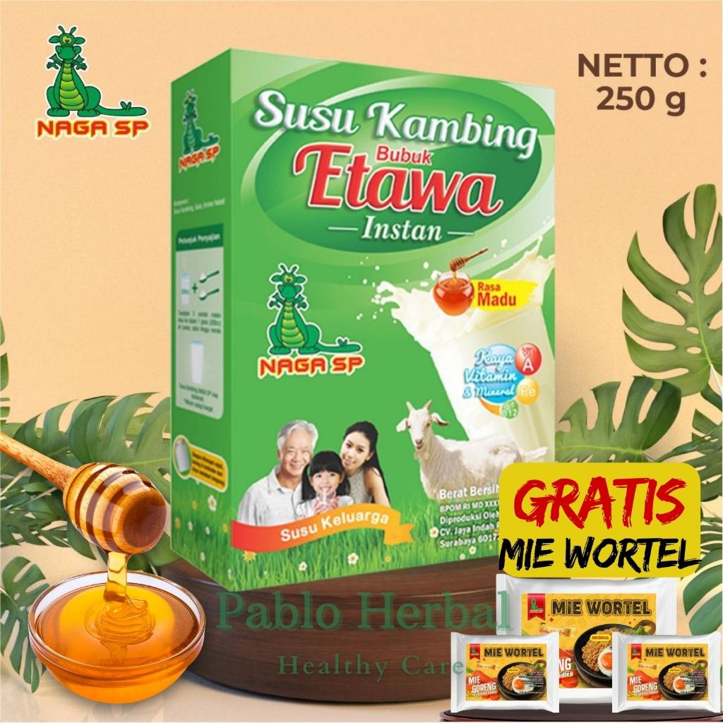 

Susu Kambing Etawa Naga SP 250g (MADU) cocok untuk sendi dan tulang