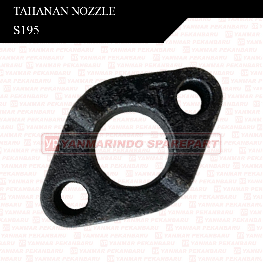 R175 S195 S1100 Tahanan Nozzle Nozel Nojel Flange Injector Plat Rumah Nojel mesin dongfeng 7PK 13PK 