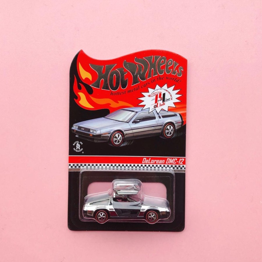Baru Hot Wheels 1 64 RLC Back to the Future Delorean DMC 12 Collecto