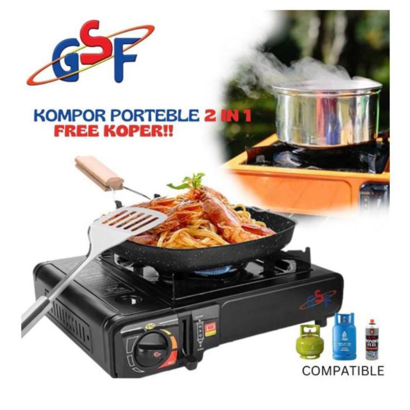 KOMPOR PORTABLE 2in1