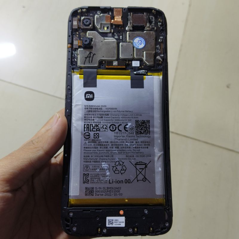 MESIN XIAOMI REDMI A1 / A2 2022 NORMAL