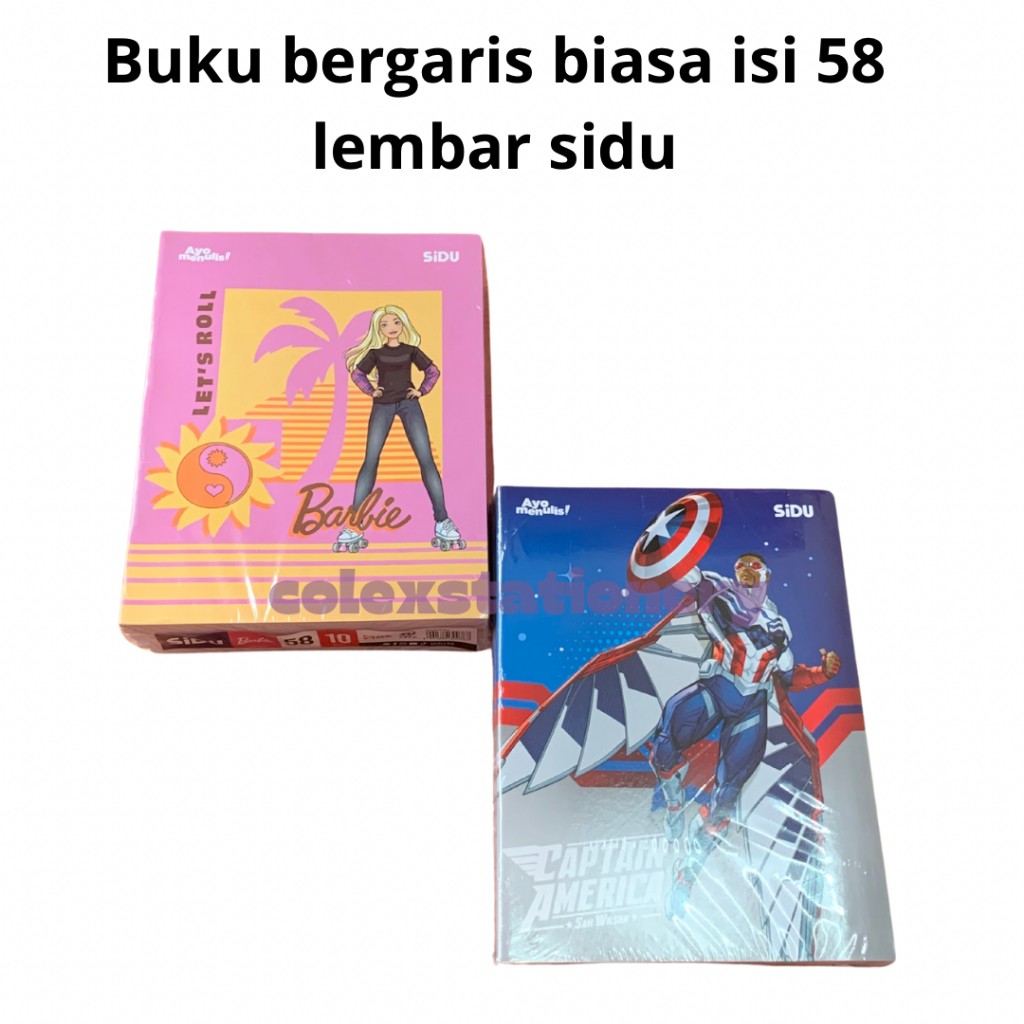 

Buku Tulis Sekolah Bergaris / Buku Tulis Bergaris Biasa Isi 58 Lembar 10 Buku Sidu