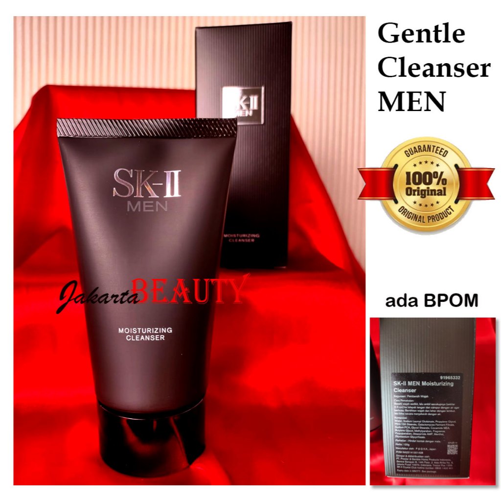 SK II GENTLE CLEANSER MEN 12GR SABUN WAJAH PRIA MENCERAHKAN