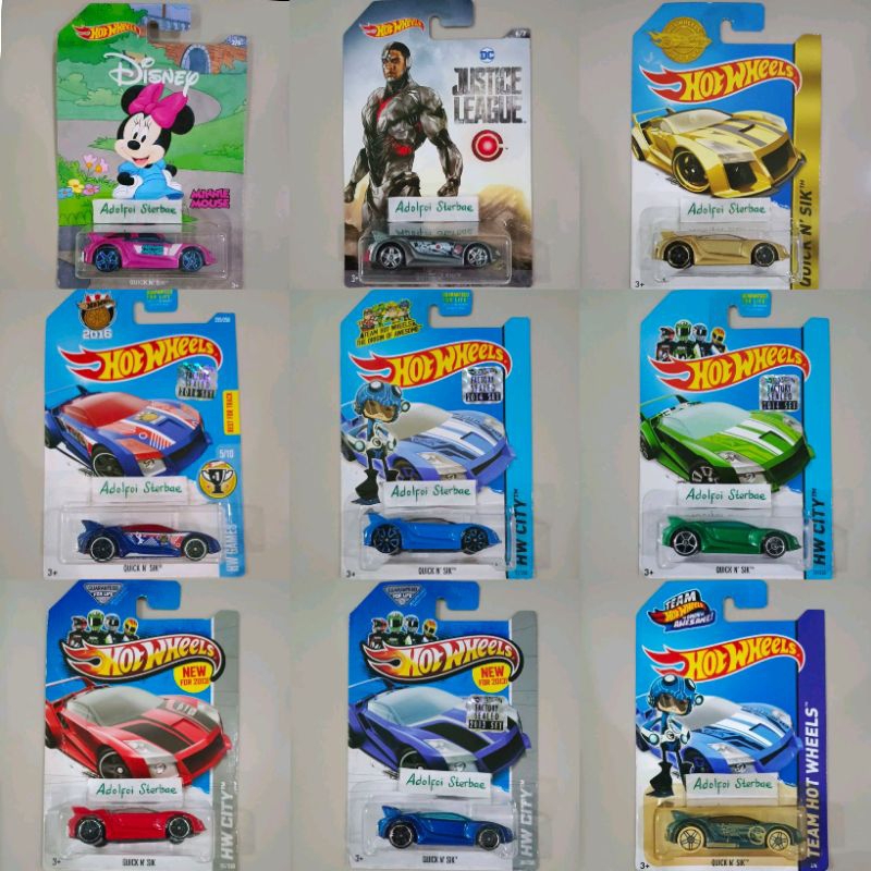 hotwheels hot wheels quick n' sik edisi dc jusctice league cyborg team hot wheels ban putih th reg t