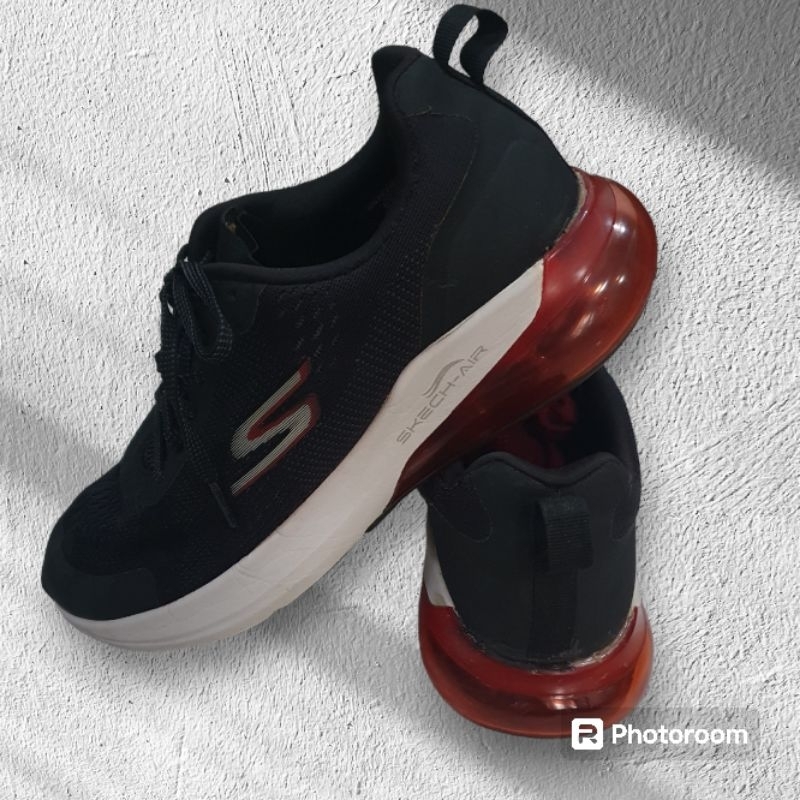 sepatu skechers tabung pria running sneakers second