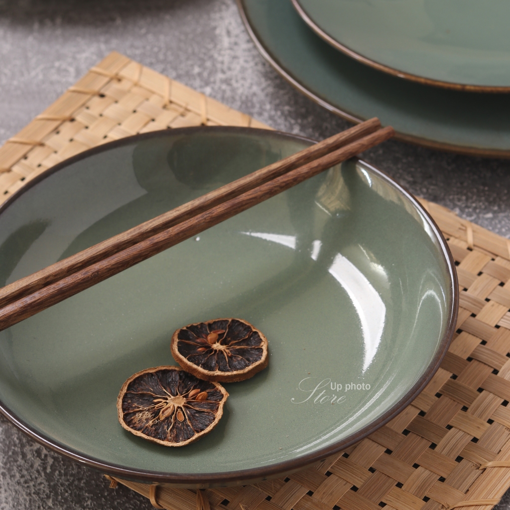 Serena Green Tableware/Piring makan keramik/Piring keramik HQ
