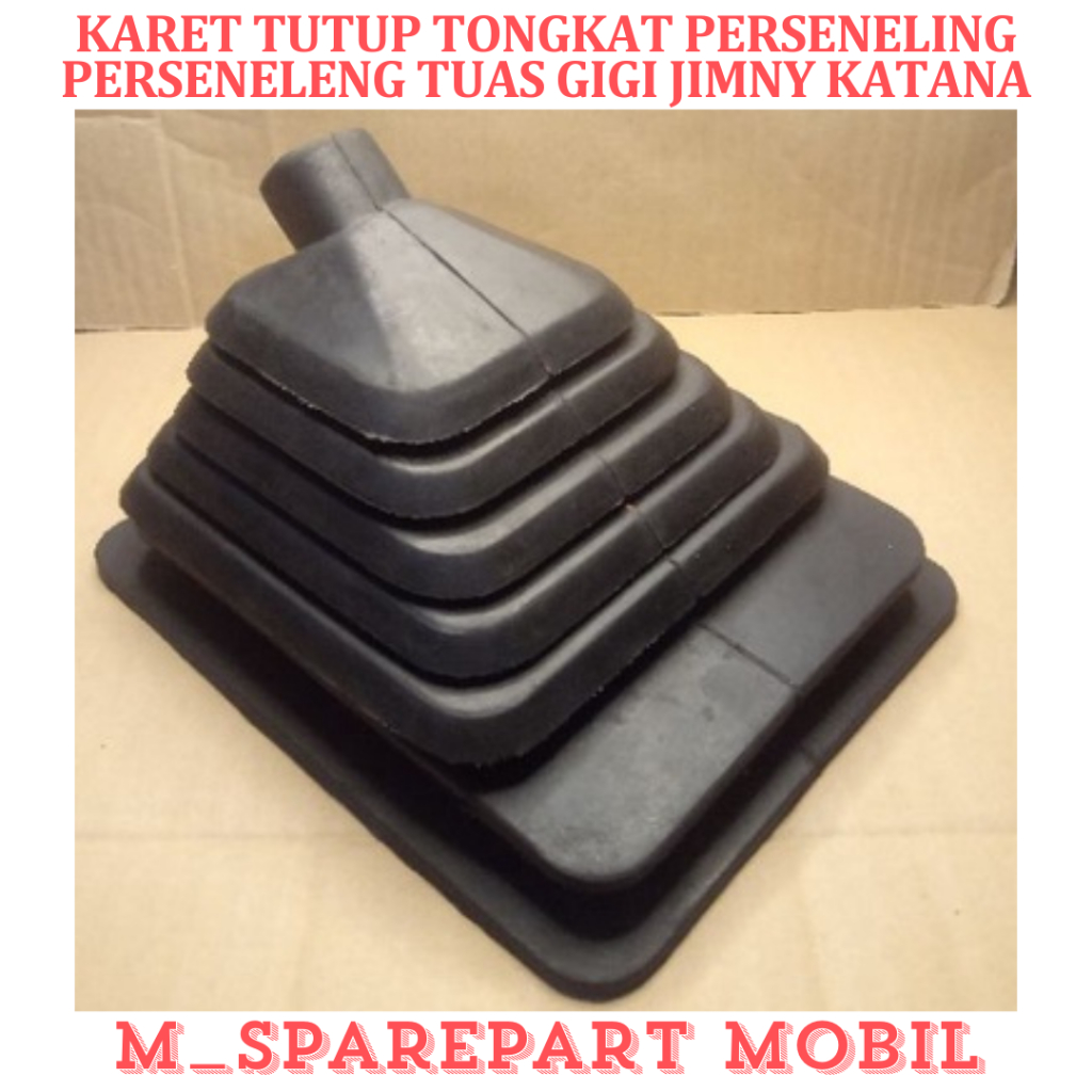 SPAREPART MOBIL PREMIUM KARET TUTUP TONGKAT PERSENELING PERSENELENG JIMNY KATANA