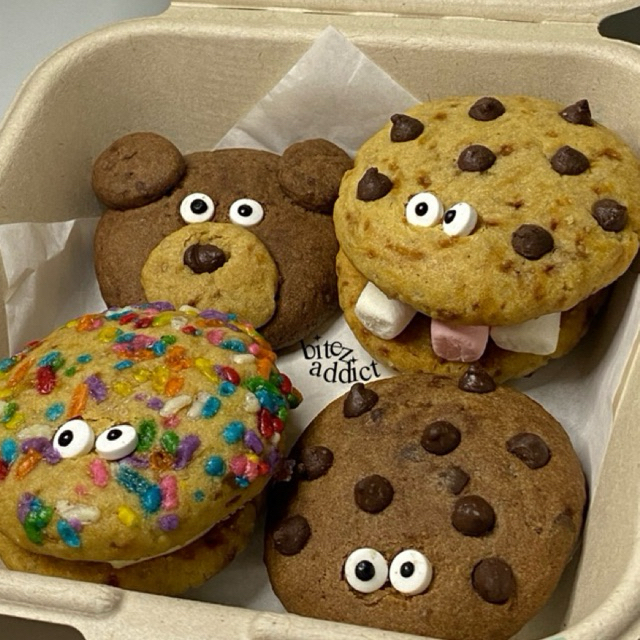

bitez.addict | mini bear bento cookies
