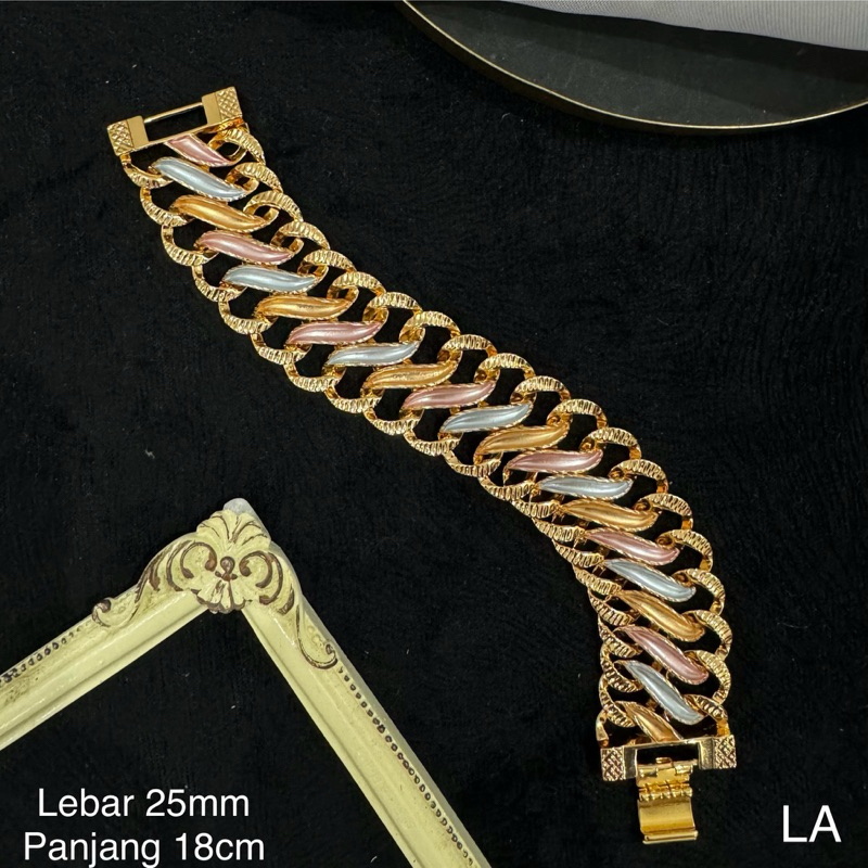 Gelang Xuping premium rantai lipan G08238