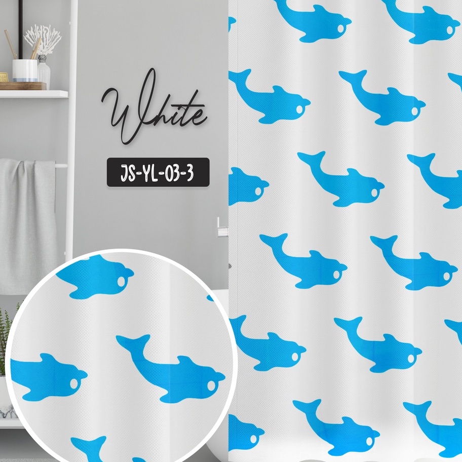 HJ6 Tirai Kamar Mandi Tirai Kamar Mandi Tirai Kamar Mandi Tirai Partisi Set Tirai Kamar Mandi Perseg