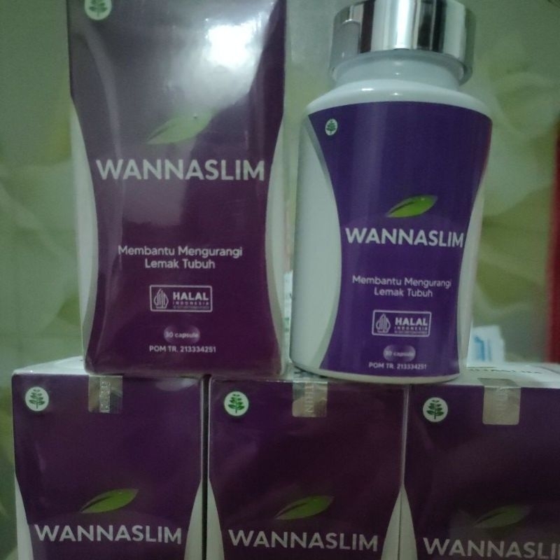 Wannaslim - Wanna Slim - Wanaslim 1 botol isi 30 kapsul