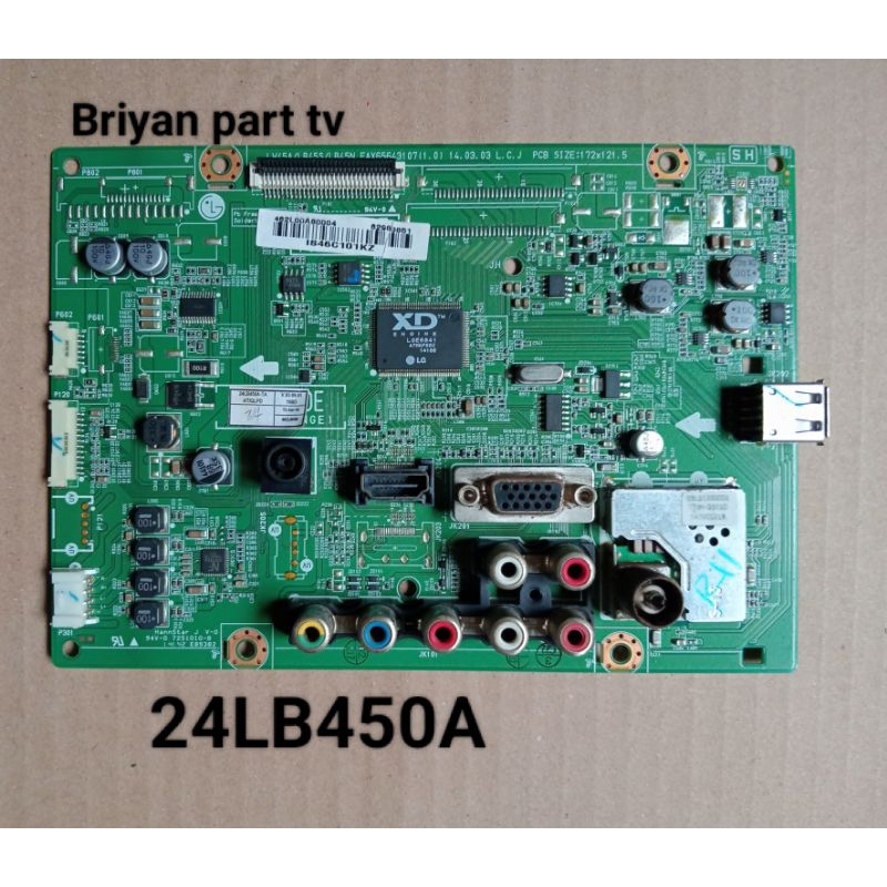 Mb Mainboard tv LG 24LB450A