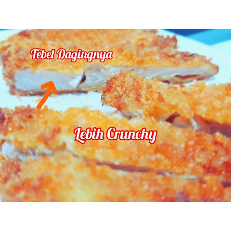 

Chicken Katsu tebal premium homemade (frozen food) OMEGA 3