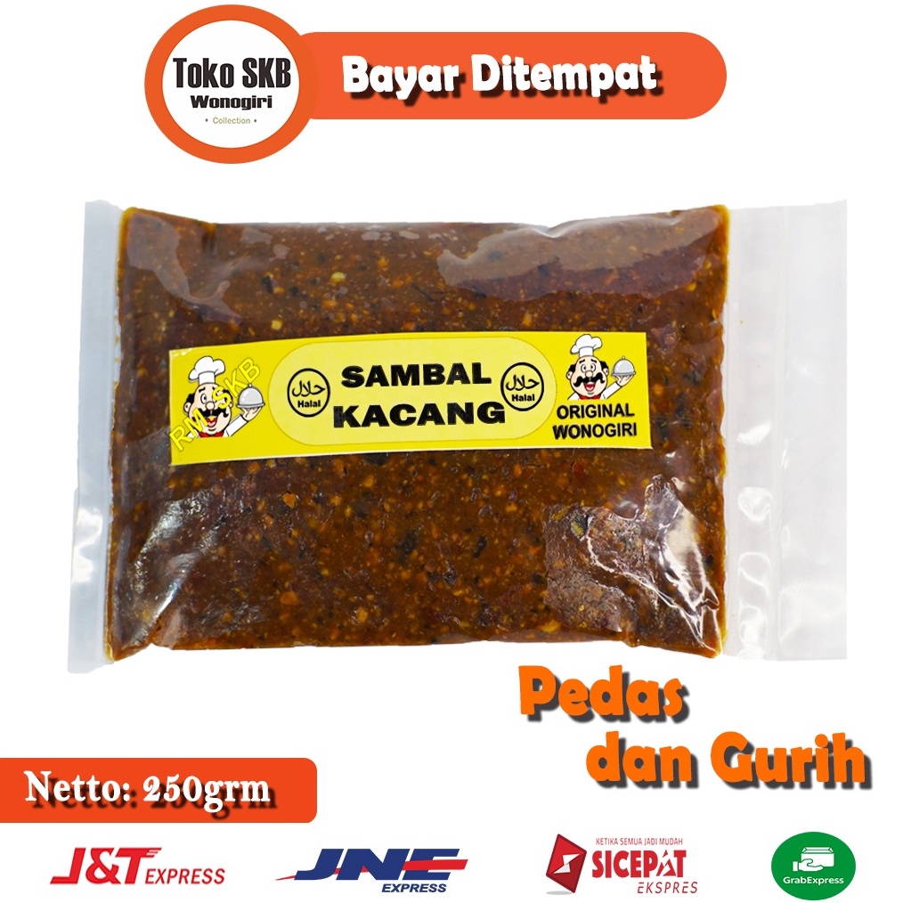 

BONANZA 25grm Sambal kacang Asli Wonogiri