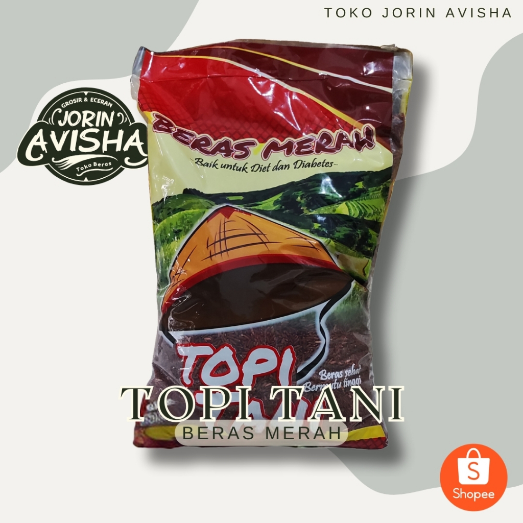 

Beras Merah "Topi Tani" - 5kg