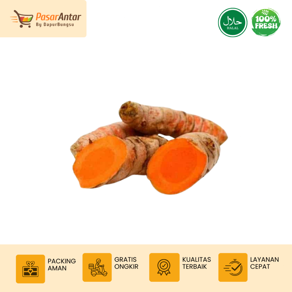 

Kunyit Kuning Segar Premium Bandung