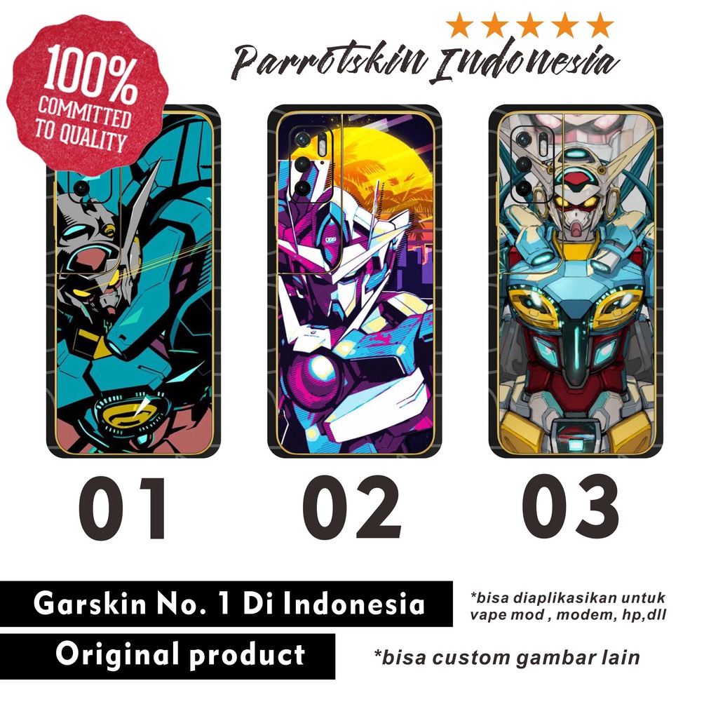 WOW Garskin Pocophone Poco M3 Pro 5g M3 x3 f2pro f1 Gundam Vintage
