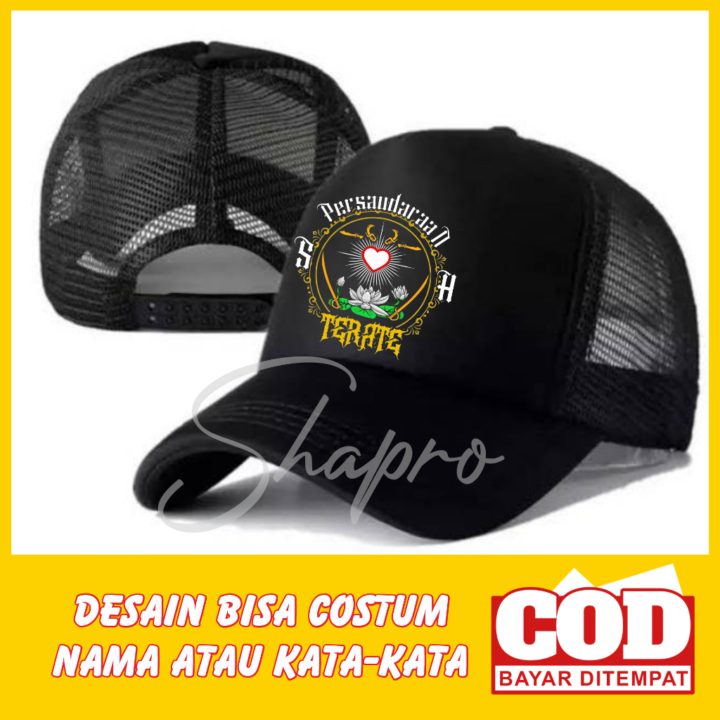 TOPI SILAT PSHT SH TERATE TOPI COSTUM PRIA WANITA DEWASA