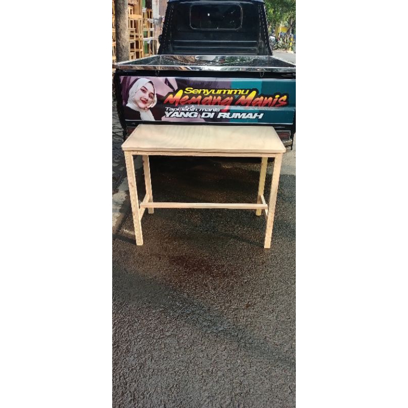 meja 100x60x75cm ready stok
