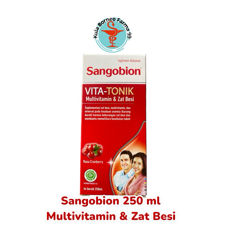 Sangobion Vita Tonik Sirup 250 ml / 400 ml