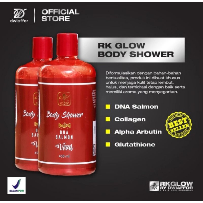 Body Shower DNA Salmon Rk Glow