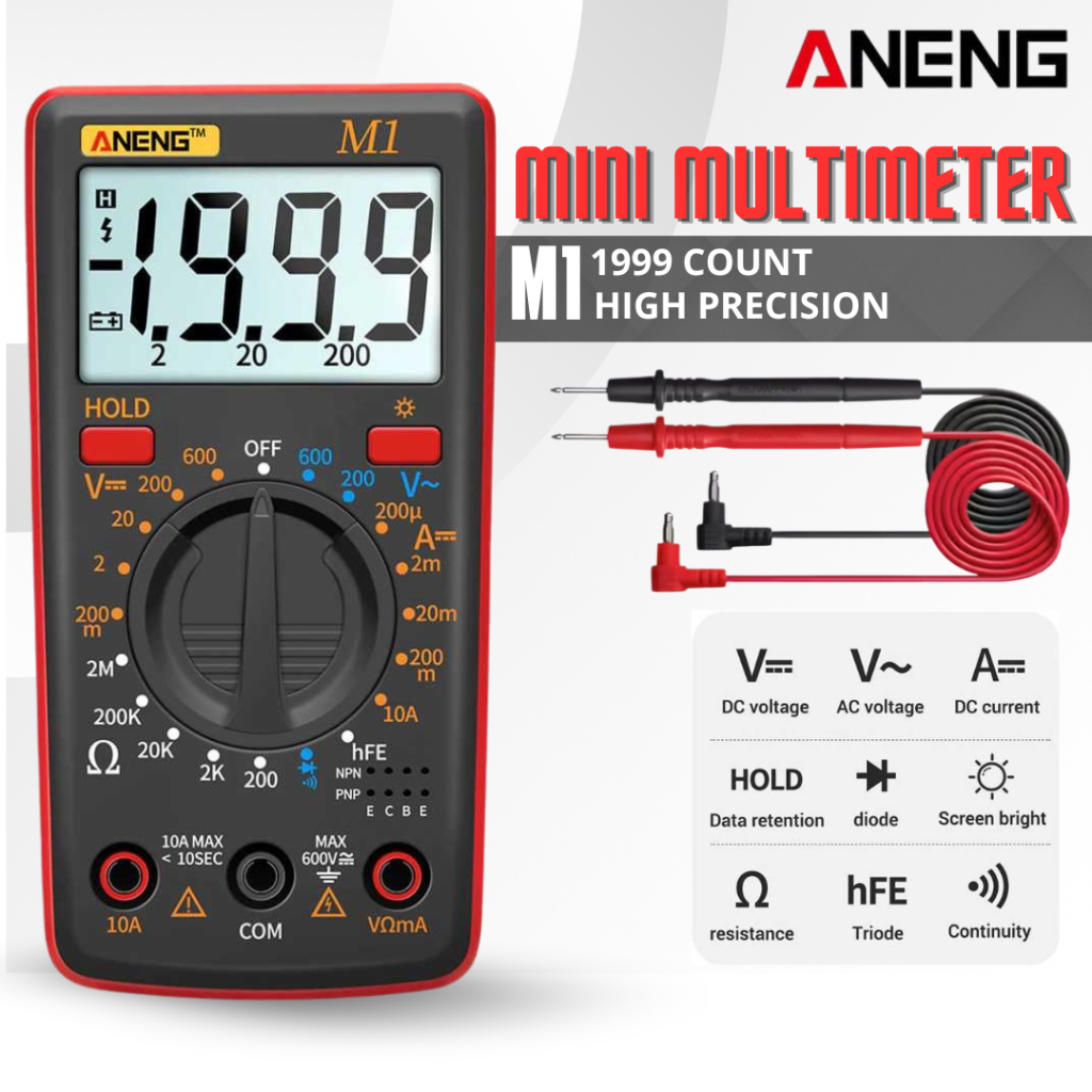 ANENG Digital Multimeter Voltage Tester - M1