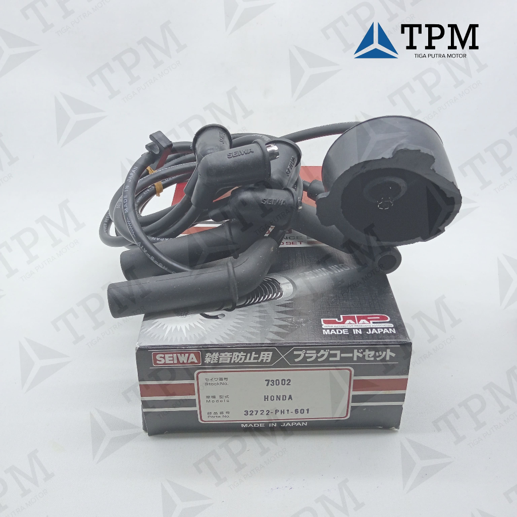 KABEL BUSI HONDA ACCORD PRESTIGE '86-89 32722-PH1-601 SEIWA JAPAN