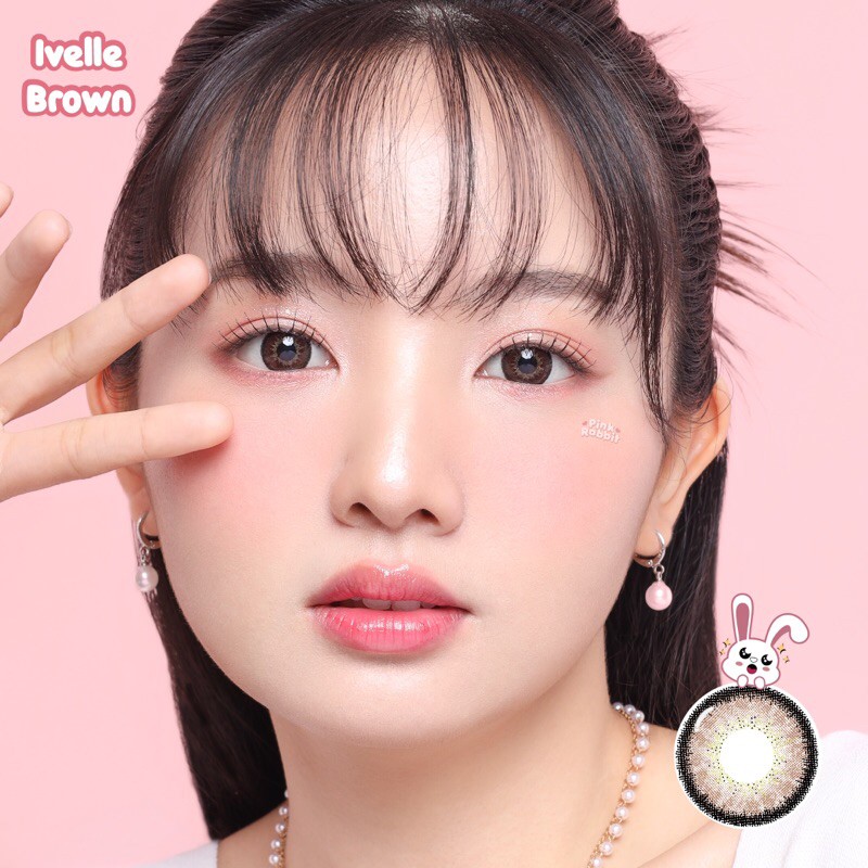 PinkRabbitLens • Softlens Reguler Ivelle Brown